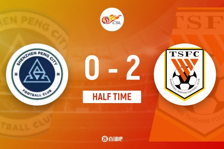 半场-泰山暂2-0新鹏城 李小恒处子球瓦科连续4场破门 谢文能造2球
